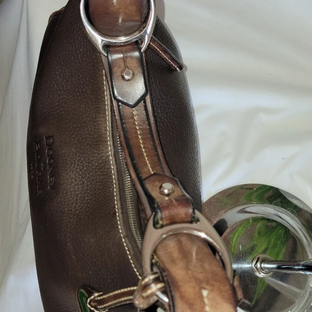 Dooney and Burkre Leather Hobo Bag